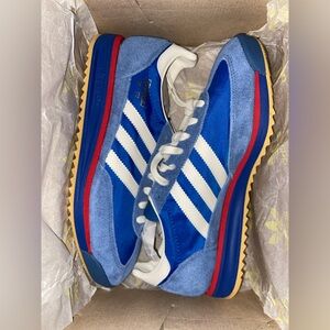adidas Originals Blue and White Sneakers